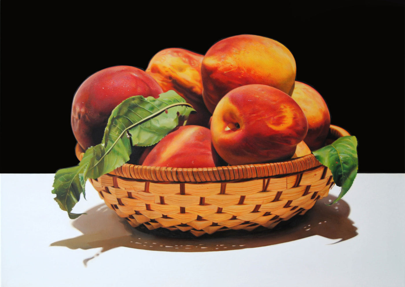 Натюрморт с праскови