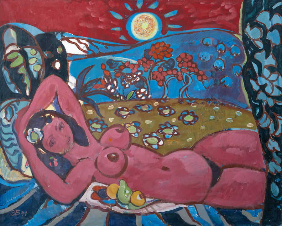 Почиваща жена, Здравко Батембергски