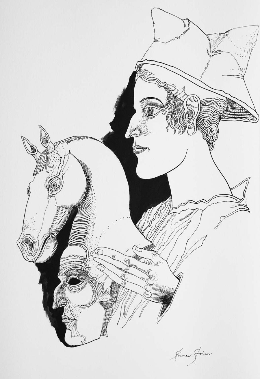 Рисунка от библиофилско издание, Стоимен Стоилов