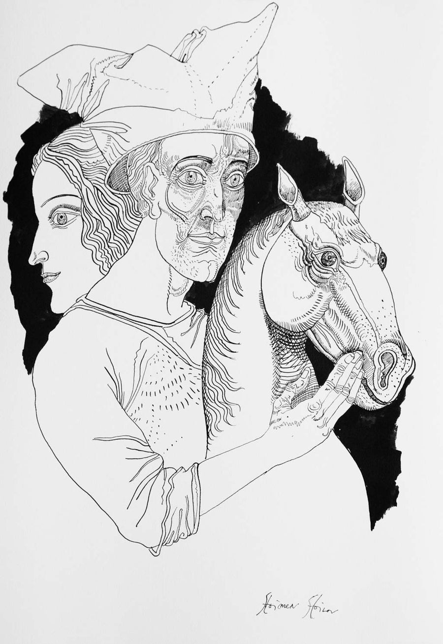 Рисунка от библиофилско издание, Стоимен Стоилов