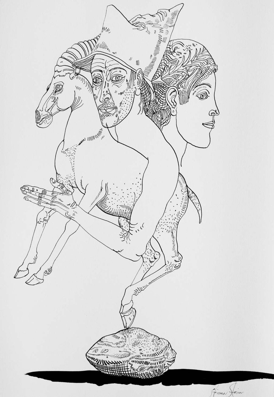 Рисунка от библиофилско издание, Стоимен Стоилов