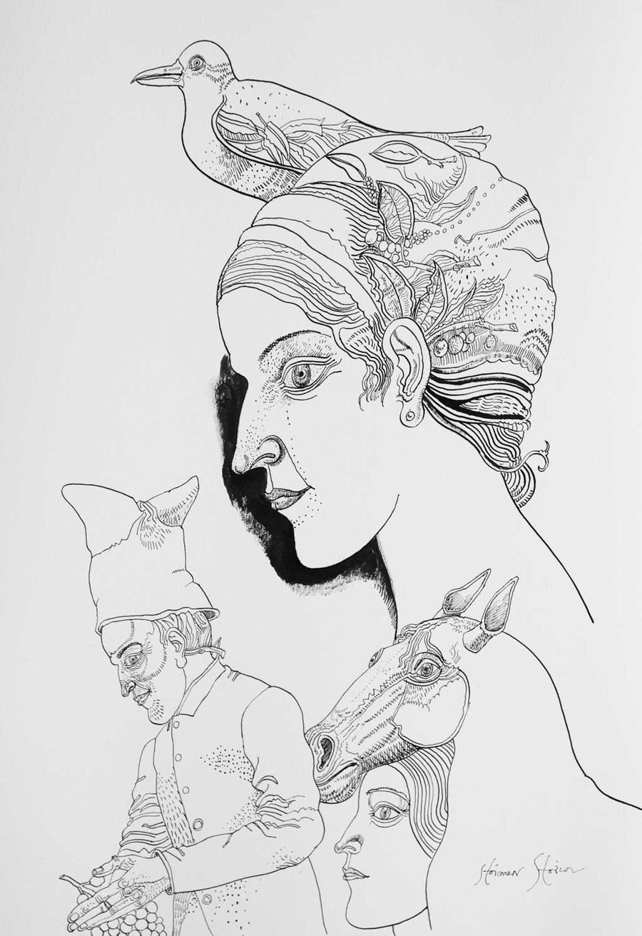 Рисунка от библиофилско издание, Стоимен Стоилов