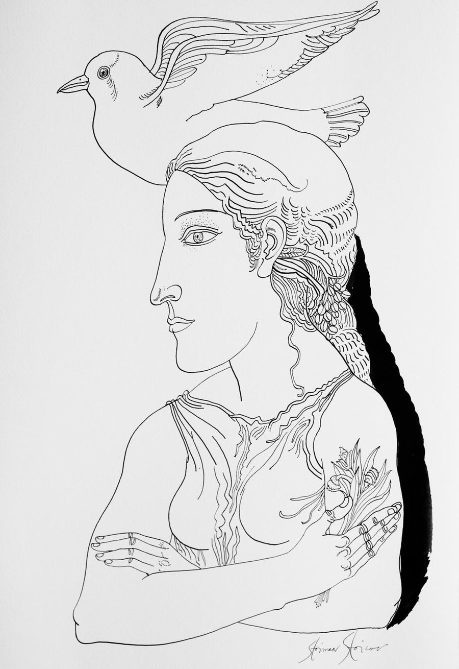 Рисунка от библиофилско издание, Стоимен Стоилов