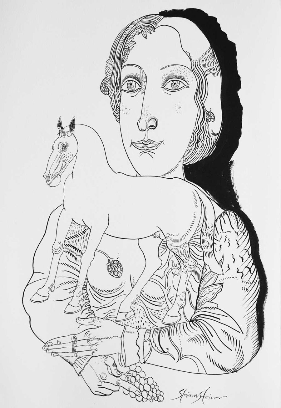 Рисунка от библиофилско издание, Стоимен Стоилов