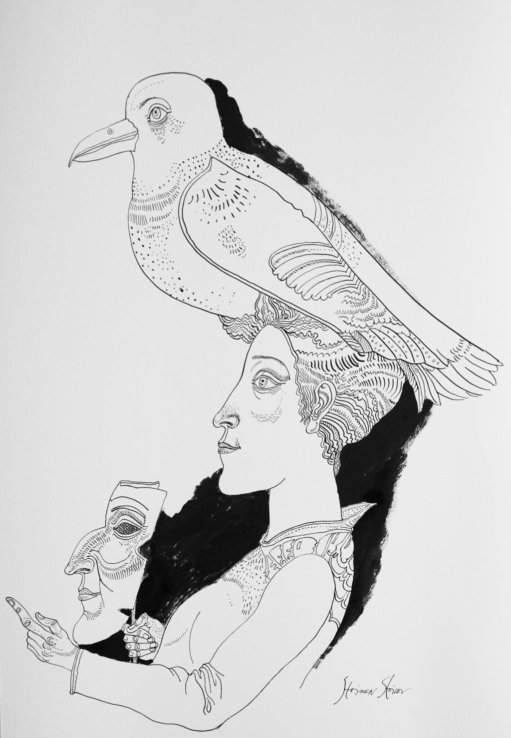 Рисунка от библиофилско издание, Стоимен Стоилов