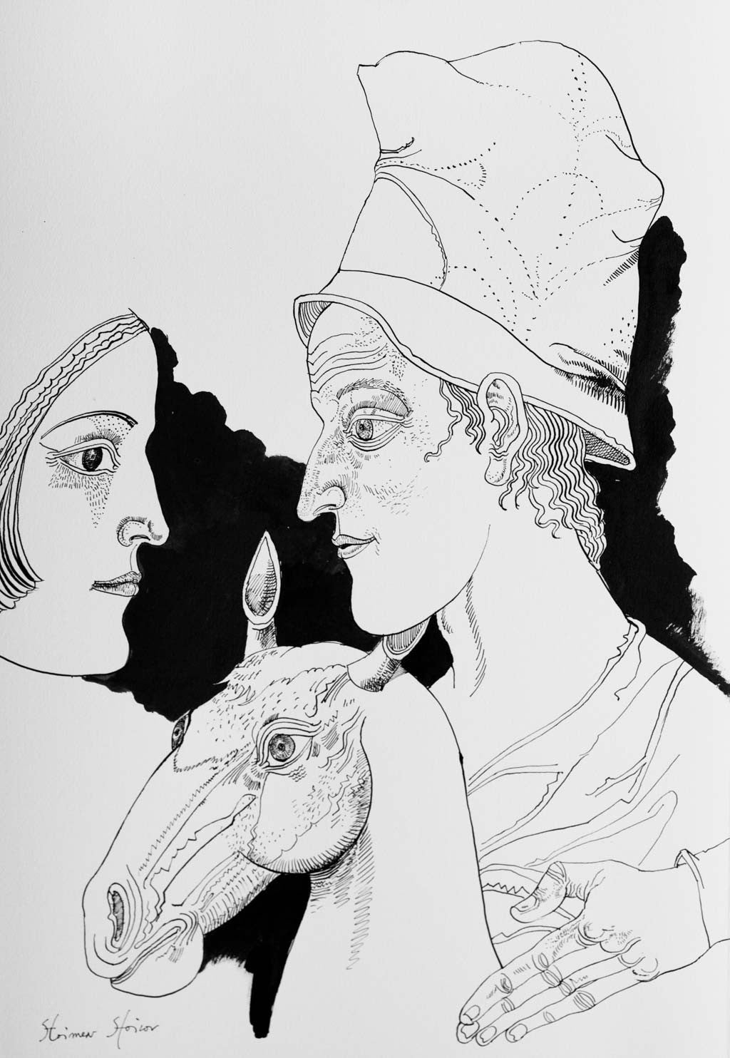 Рисунка от библиофилско издание