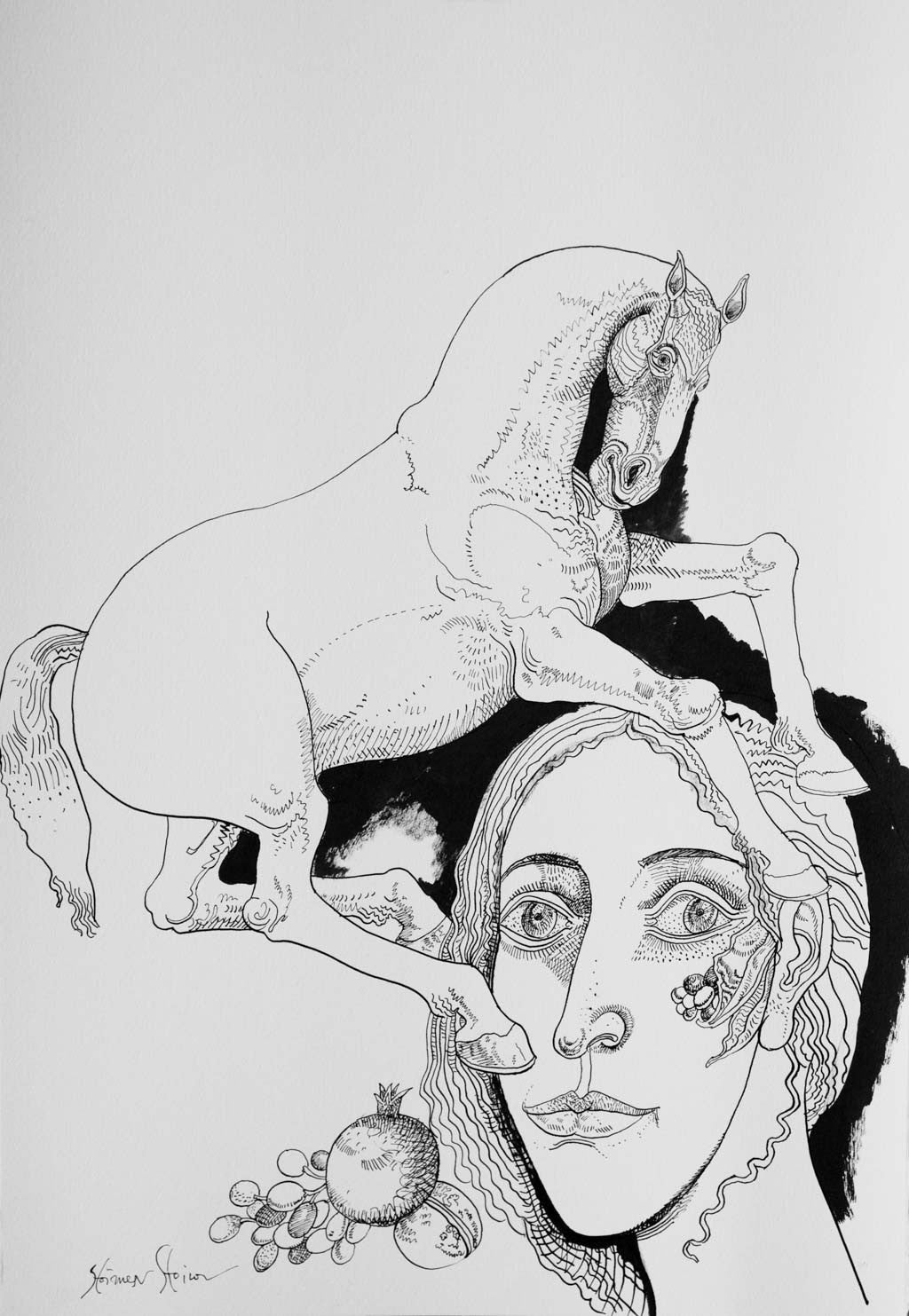 Рисунка от библиофилско издание, Стоимен Стоилов