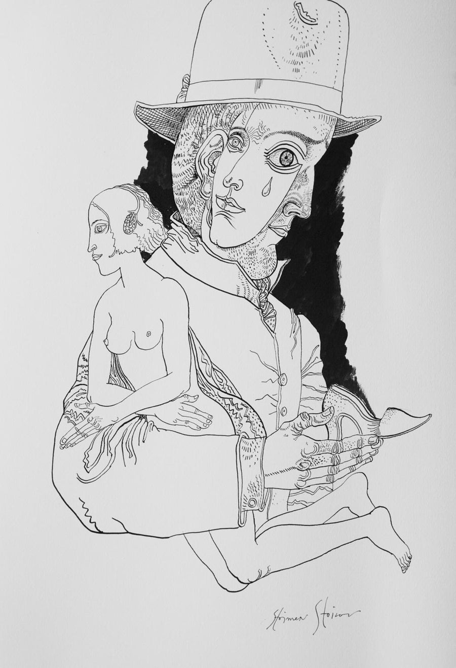 Рисунка от библиофилско издание, Стоимен Стоилов