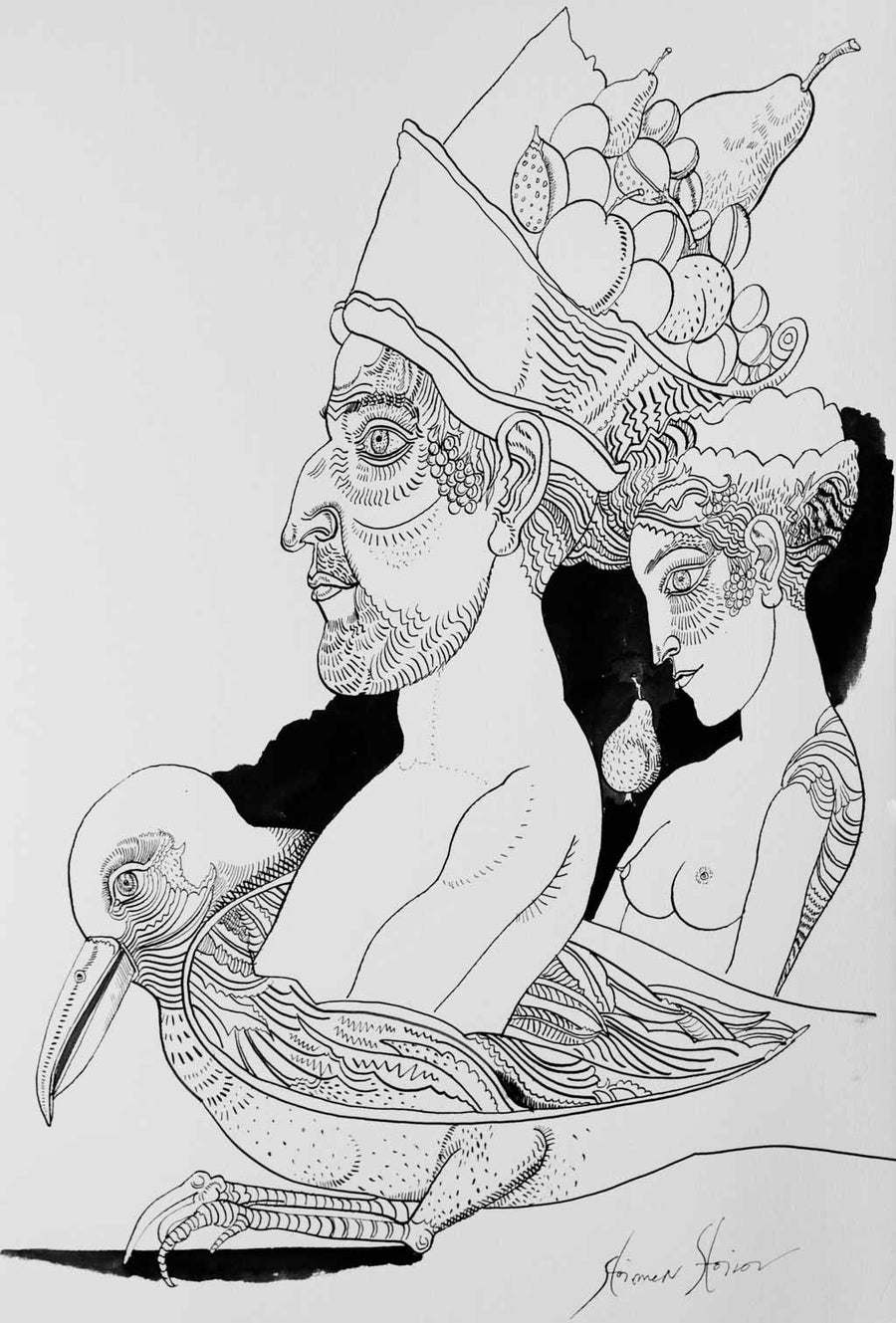 Рисунка от библиофилско издание, Стоимен Стоилов