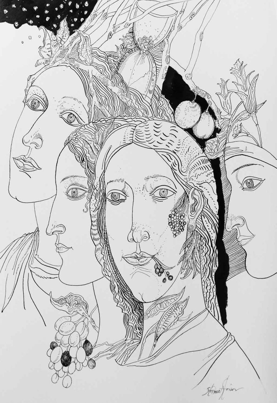 Рисунка от библиофилско издание, Стоимен Стоилов