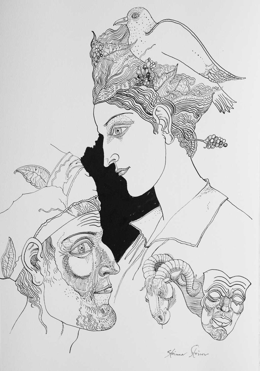 Рисунка от библиофилско издание, Стоимен Стоилов