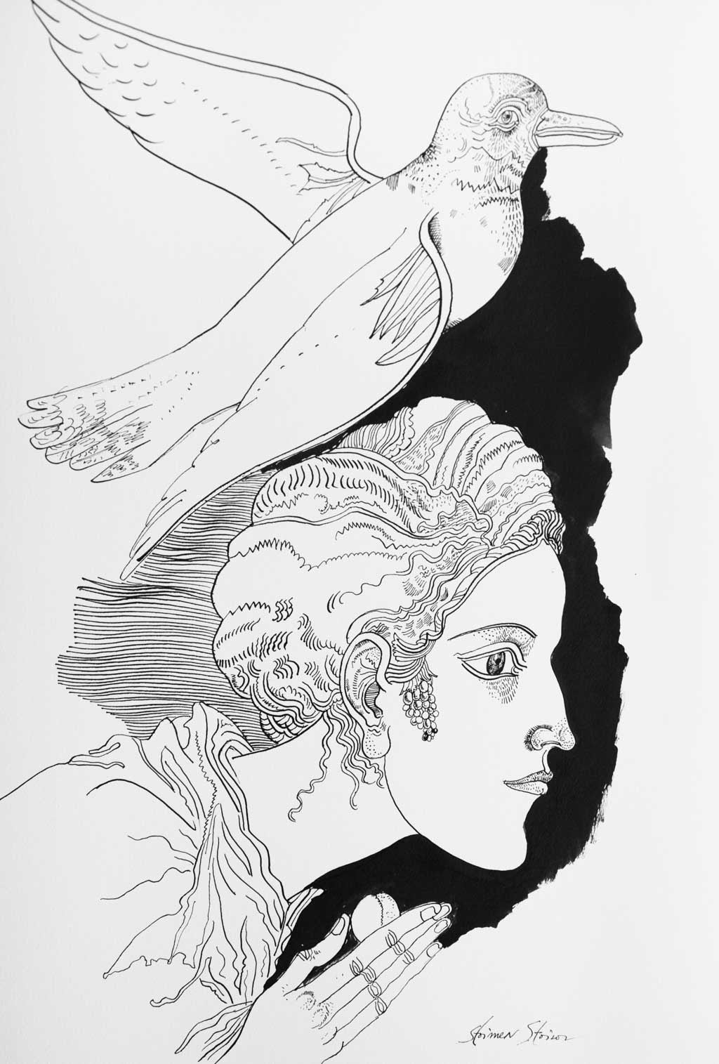 Рисунка от библиофилско издание, Стоимен Стоилов