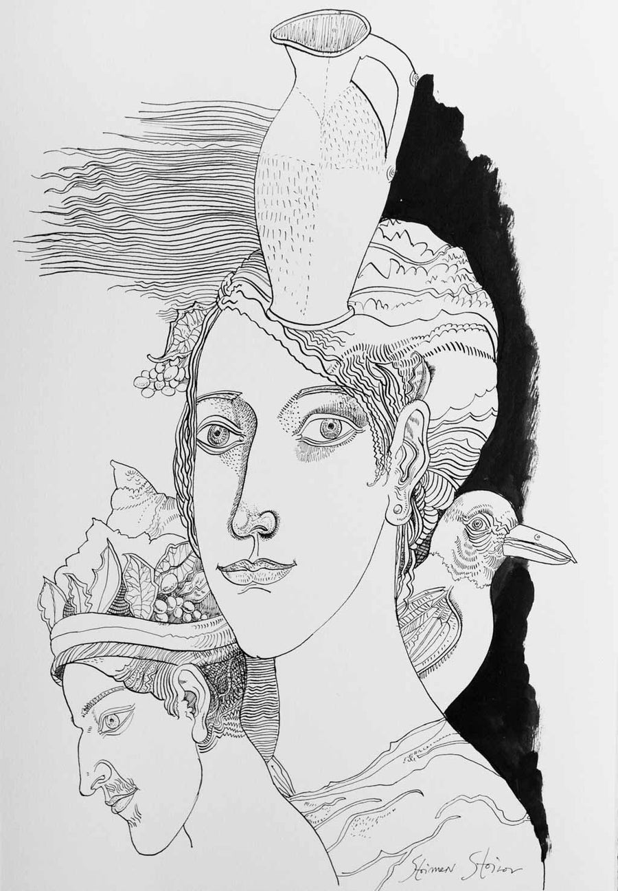 Рисунка от библиофилско издание, Стоимен Стоилов