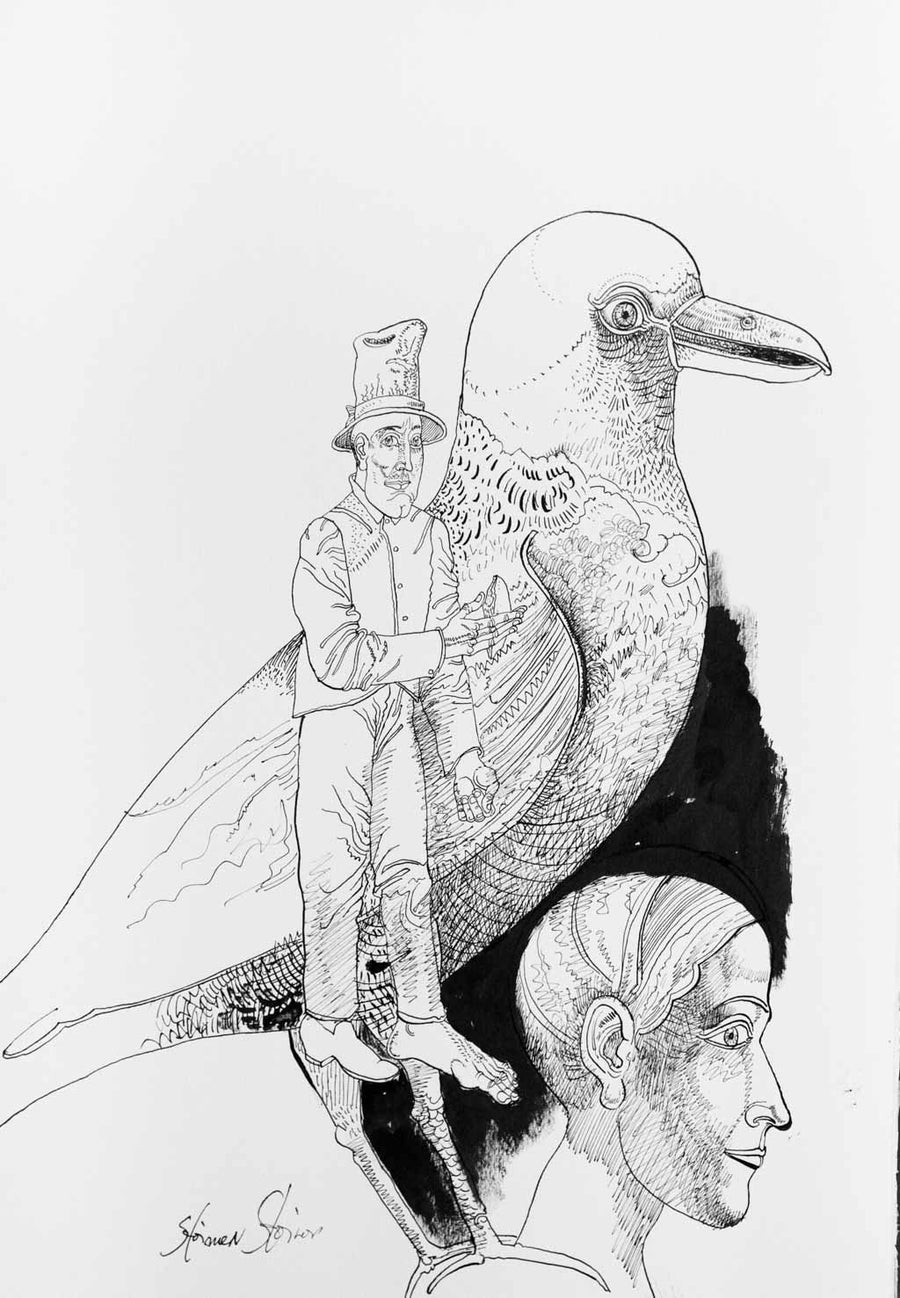 Рисунка от библиофилско издание, Стоимен Стоилов