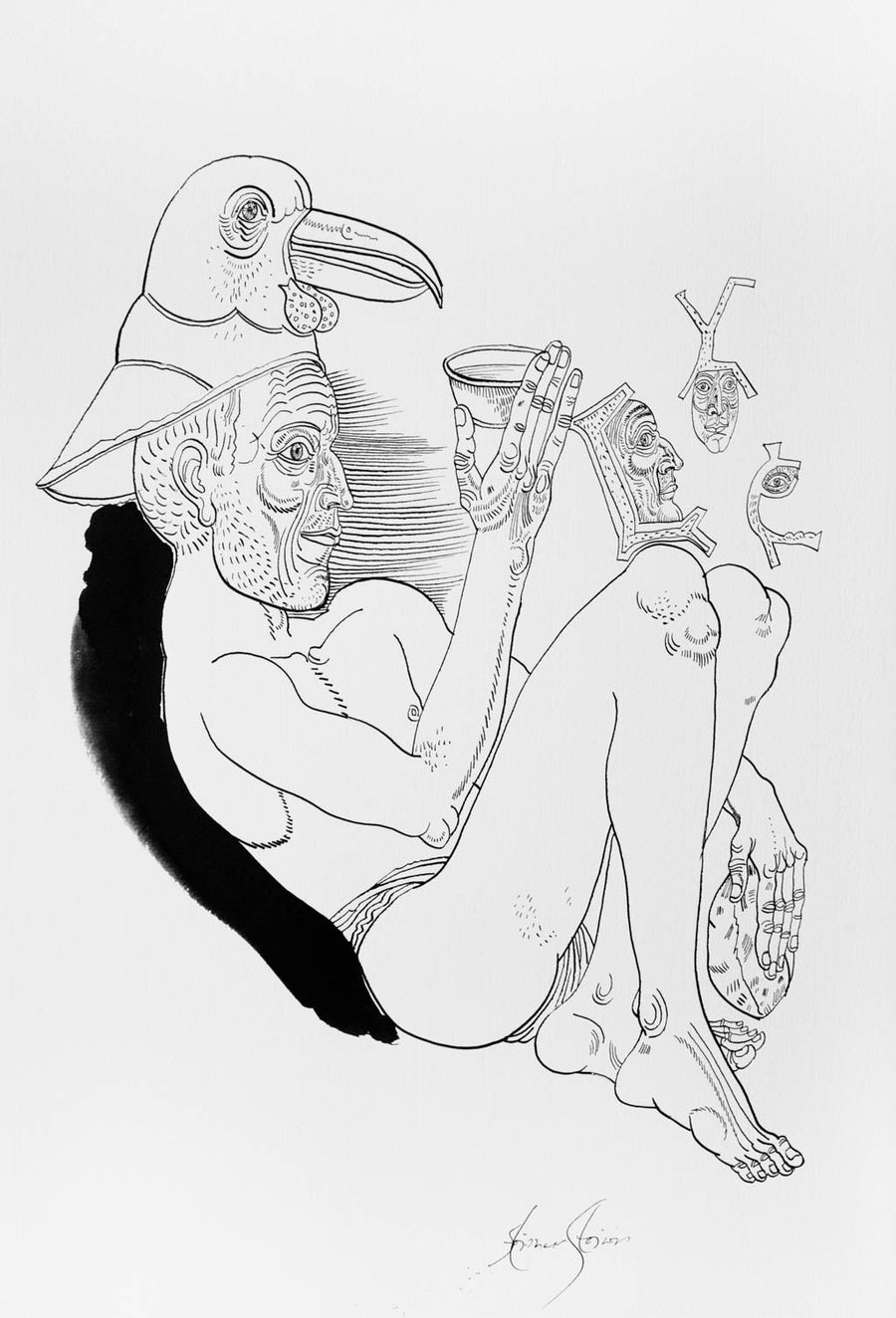 Рисунка от библиофилско издание, Стоимен Стоилов