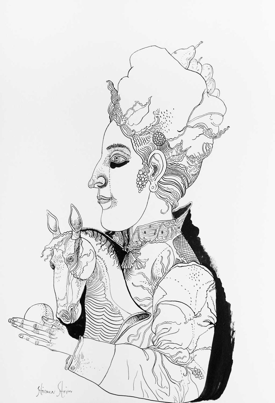 Рисунка от библиофилско издание, Стоимен Стоилов