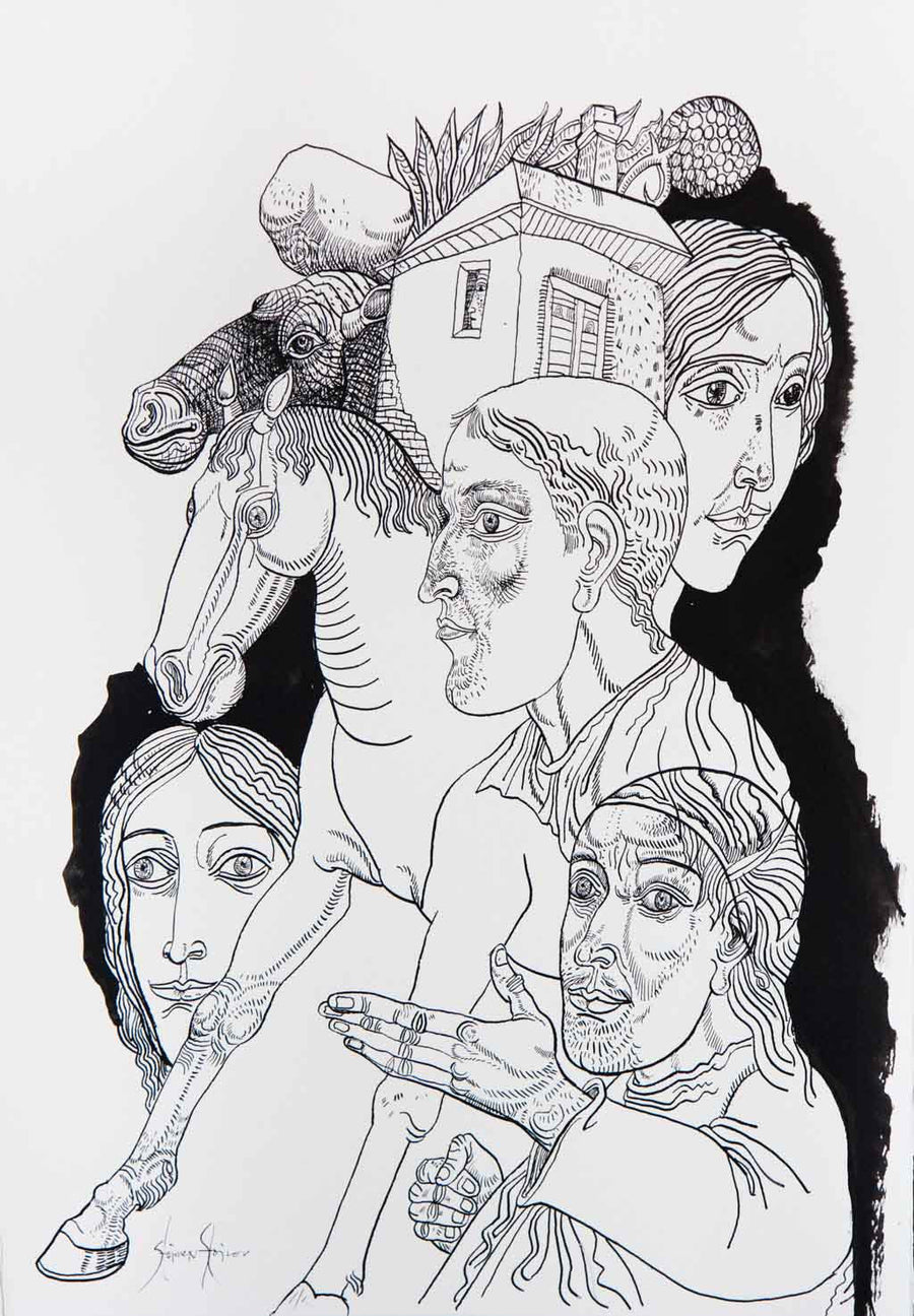 Рисунка от библиофилско издание, Стоимен Стоилов