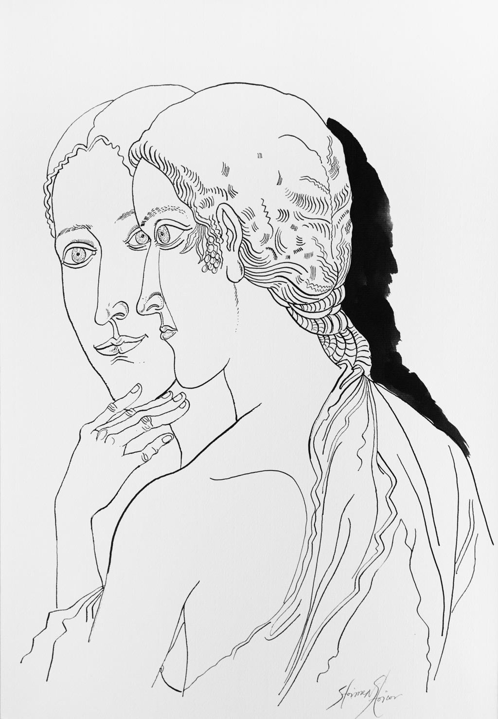 Рисунка от библиофилско издание, Стоимен Стоилов