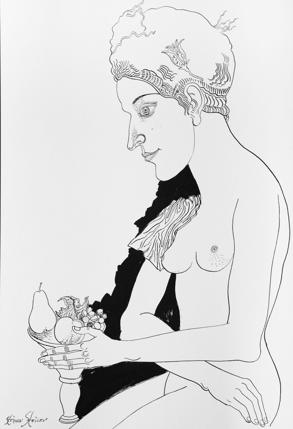 Рисунка от библиофилско издание, Стоимен Стоилов