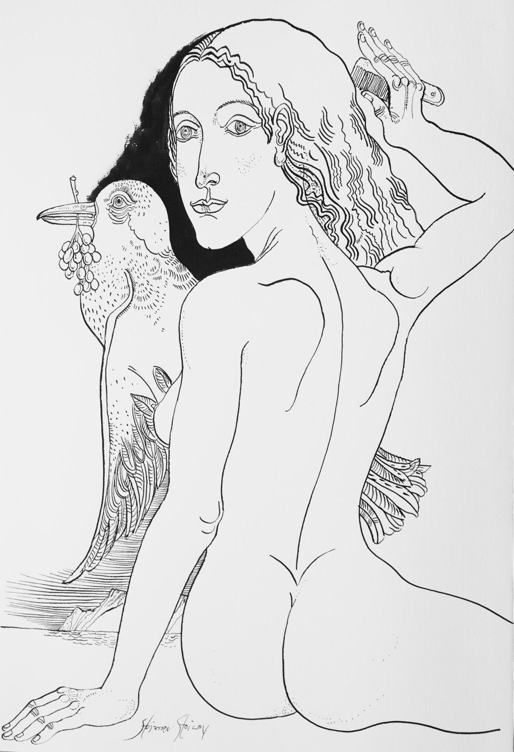 Рисунка от библиофилско издание, Стоимен Стоилов